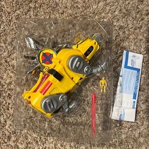 Voltron Third 3rd Dimension Yellow Lion Hunk Pilot Mighty Lion Trendmasters